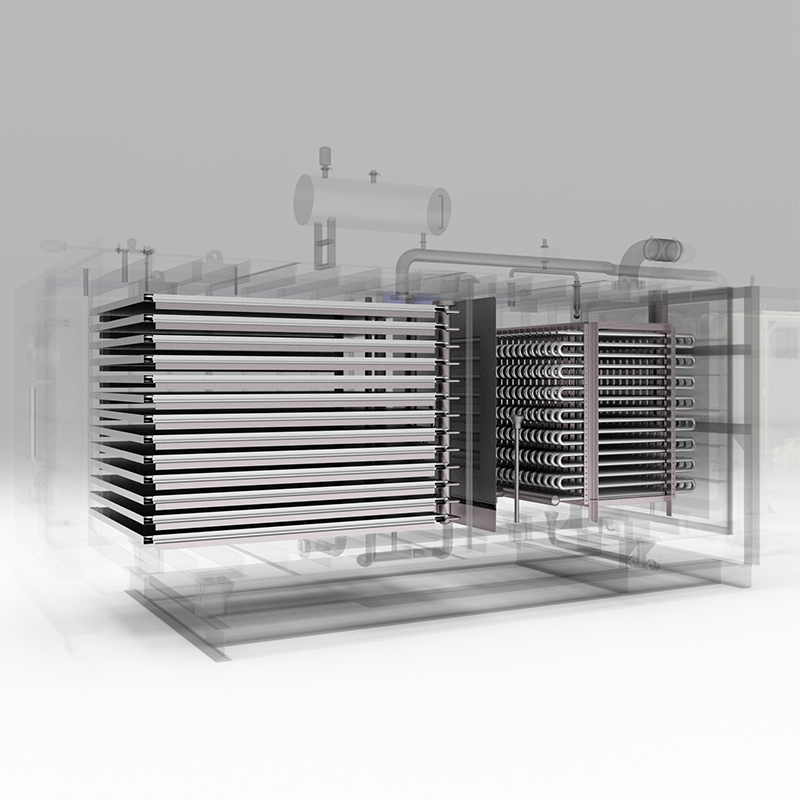 Vacuum Freeze Dryer para sa Healthy Snack Freeze-Dried na Produkto