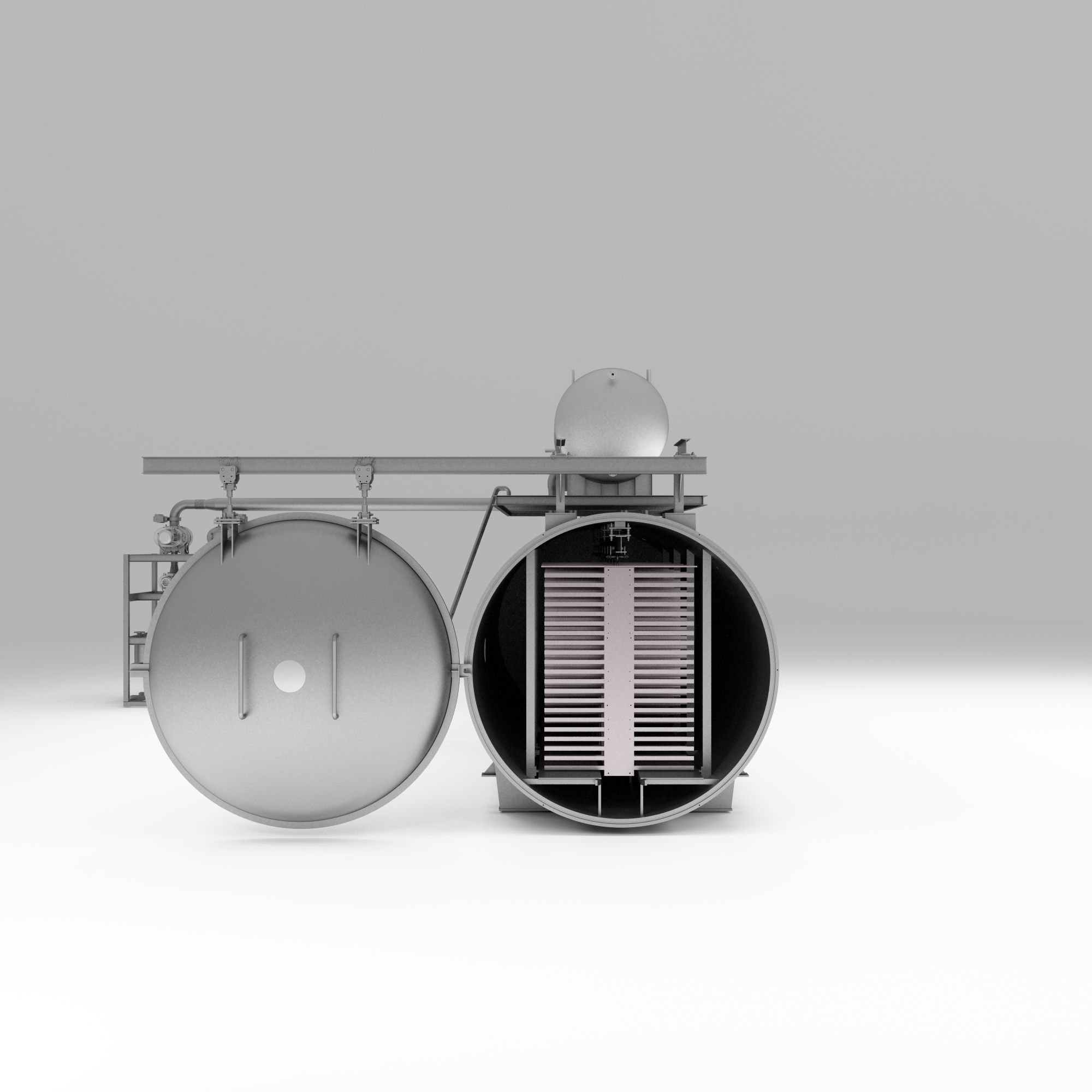 Malaking-Scale Freeze Drying Machine para sa Pagkain